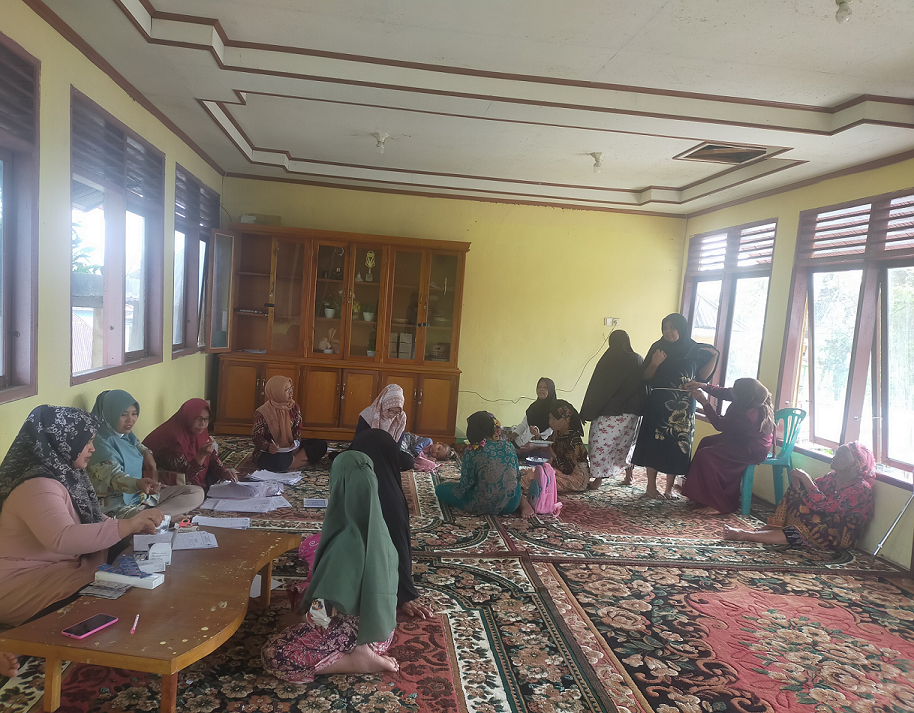 POSYANDU LANSIA DI JORONG BALAI OLI NAGARI JAWI-JAWI GUGUEK 