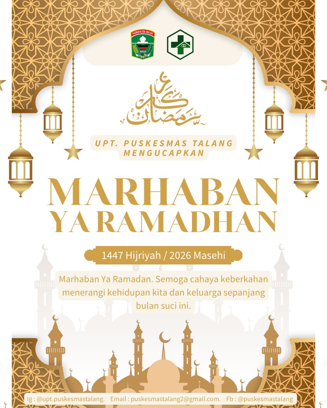 MARHABAN YA RAMADHAN